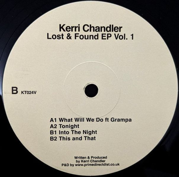 Kerri Chandler - Lost &amp; Found EP Vol. 1 12" Vinyl | Deep House Tracks