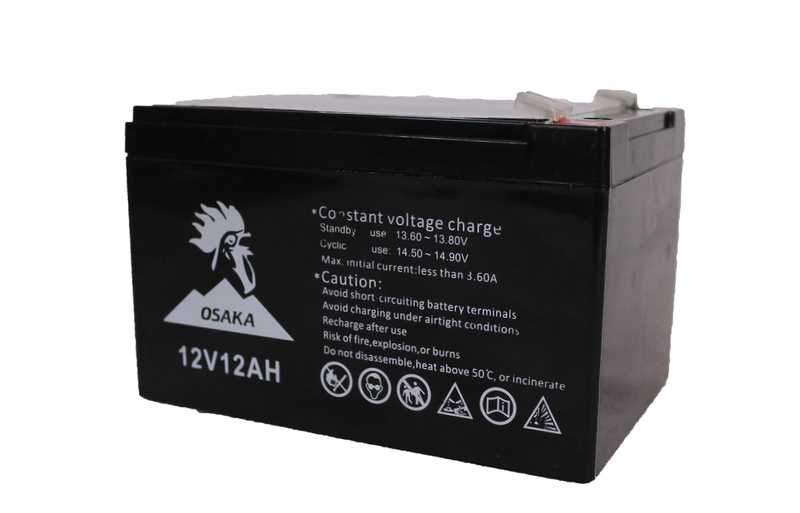 Osaka 12V 12Ah Gel Battery | Deep - Cycle | Ideal for Solar