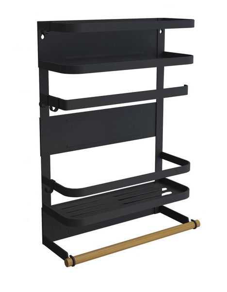Magnetic Fridge Spice Rack And Utensil Holder