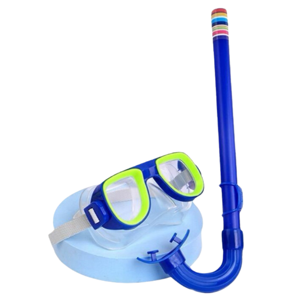 2 Piece Diving Snorkel and Goggles