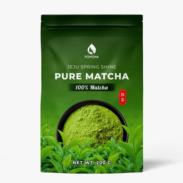 Jeju 100% Pure Matcha Powder 200g - Pomona