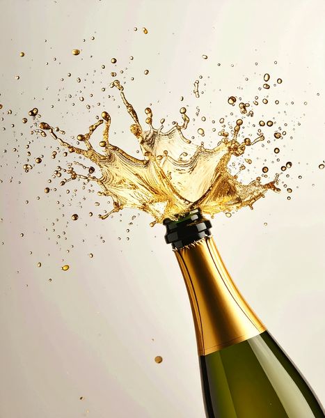Champagne Bottle Popping image