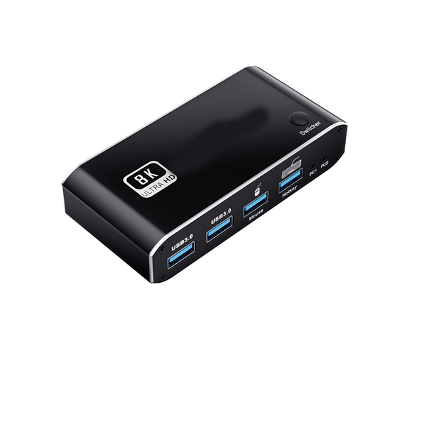 8K Ultra High-Definition USB 3.0 High-Quality 2x1 USB Switcher-QZK5