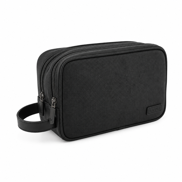 Cotton Road Dual-Layer Minimalist Toiletry Bag