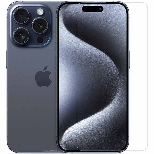 iPhone 15 Pro Tempered Glass Screen Protector