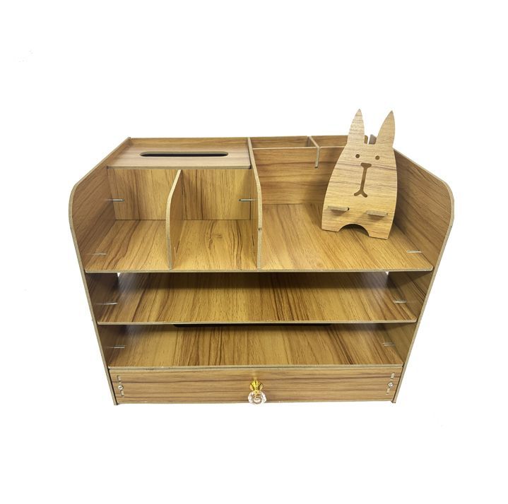 Stationery And Document Wooden Desk Organiser | Shop Today. Get it ...