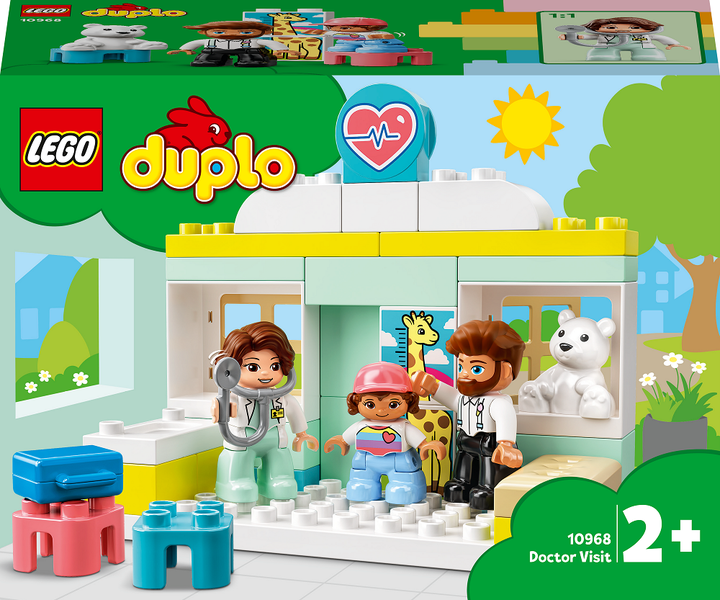 LEGO® DUPLO® Rescue Doctor Visit 10968 Building Toy Set; Educational Toys for Toddlers (34 Pieces)
