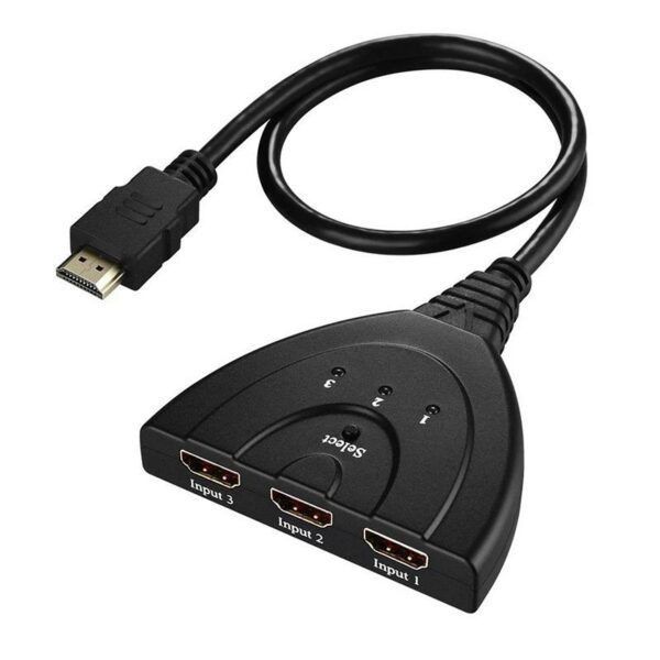 HDMI Switch | 3 to 1 Port Switcher