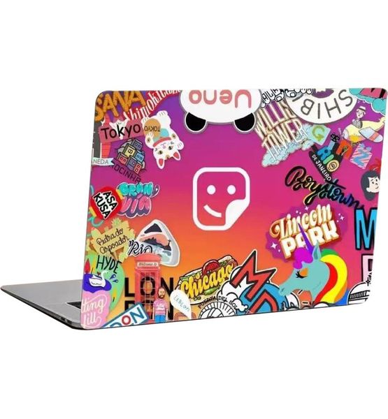 PTech Laptop Skin 15.6 inch - Graffiti