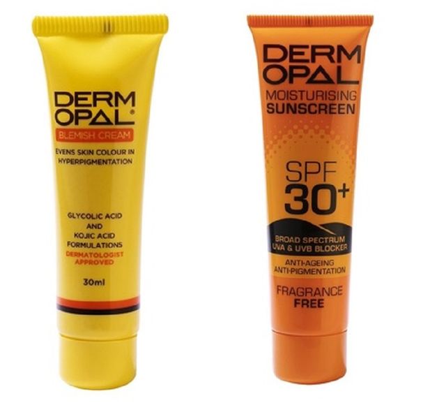 Dermopal Blemish Cream 30ml + Dermopal Sunscreen SPF30 100ml Bundle