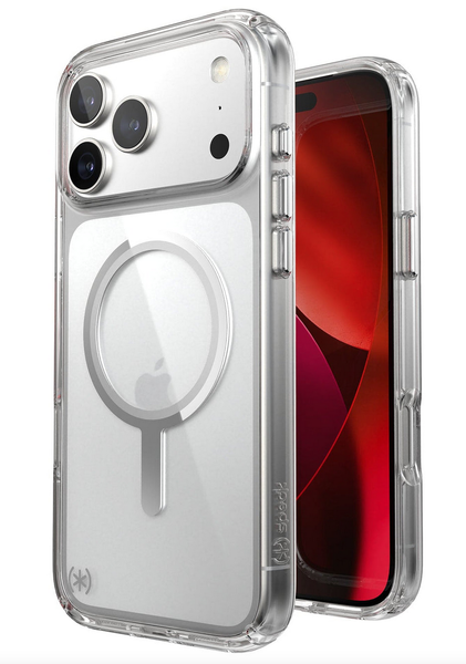 Speck Presidio Perfect Clear MagSafe Case Compatible With iPhone 17 PRO MAX