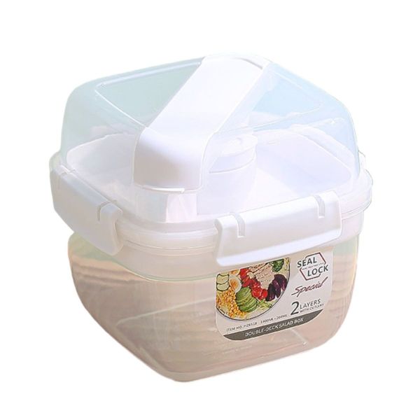 2 Layer Salad Lunch Box -kth001