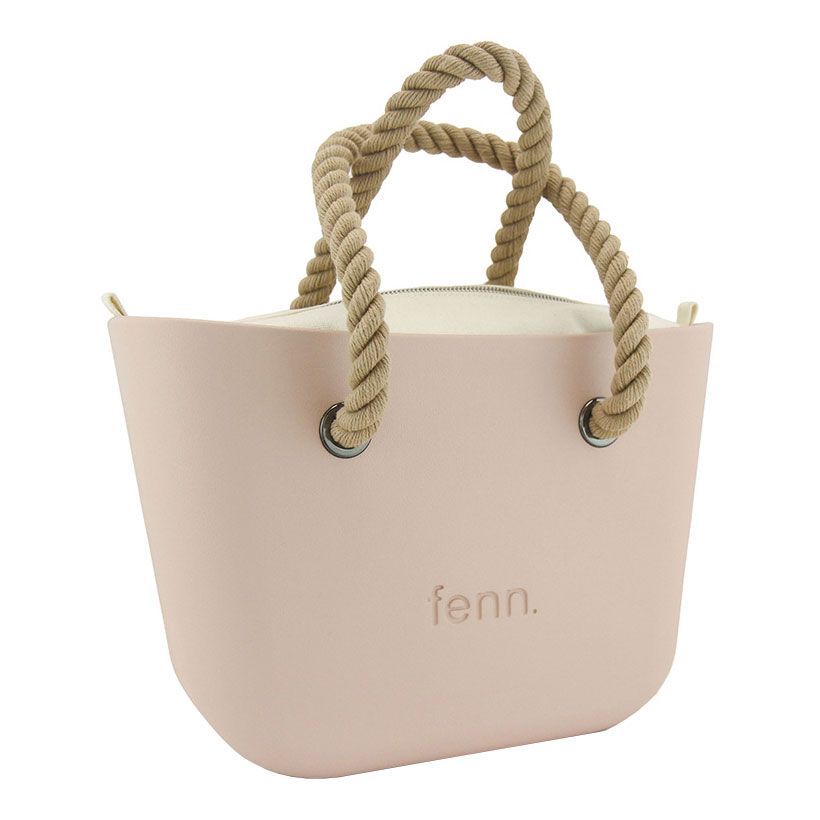 Fenn Petite Natural Tote Handbag Beige Inner Rope Handle Buy