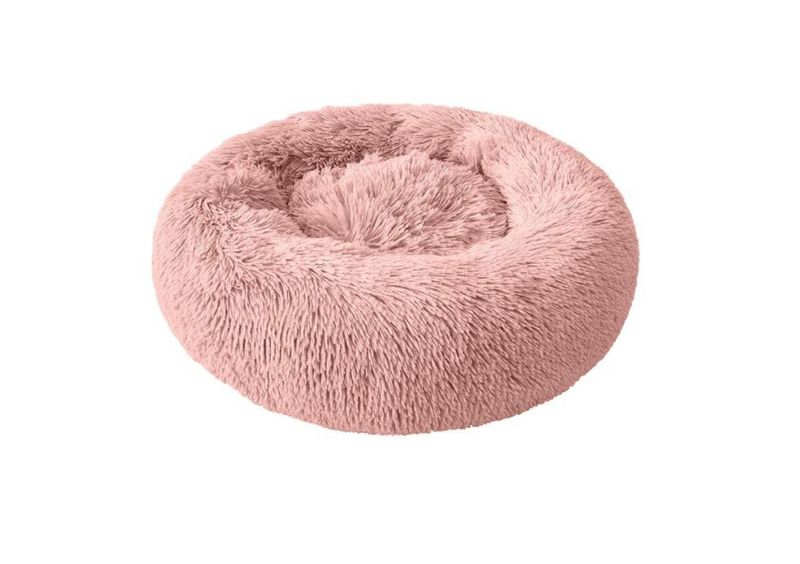 Velvet Pet Bed - Pink
