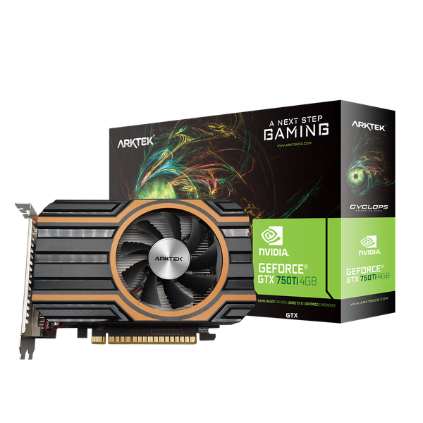 Arktek Nvidia GT750Ti 4GB GDDR5 128-bit HDMI DVI VGA Graphics Card