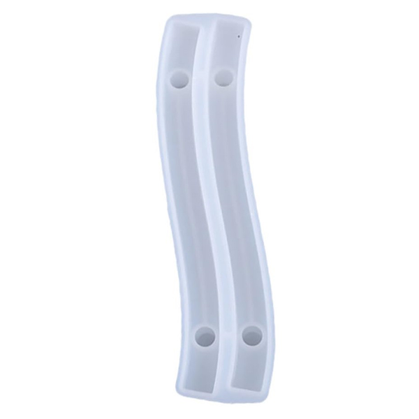 Curved Handle Silicone Mould (L: 20.1cm x W: 4.6cm x H: 3.2cm)