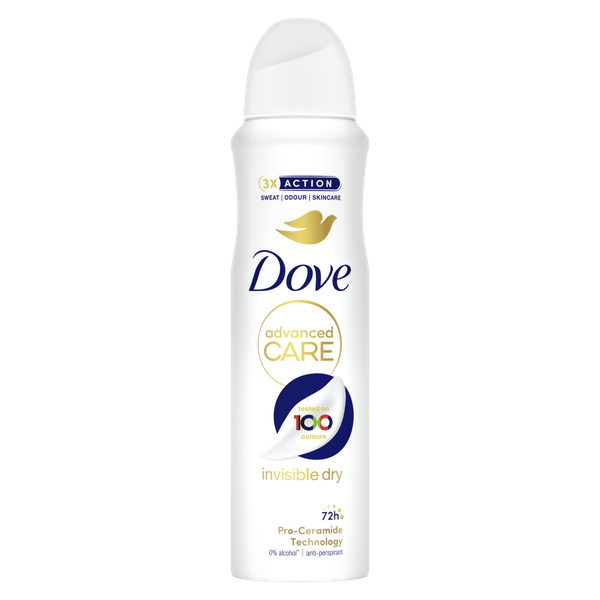 Dove Invisible Dry Antiperspirant Deodorant Body Spray 150ml
