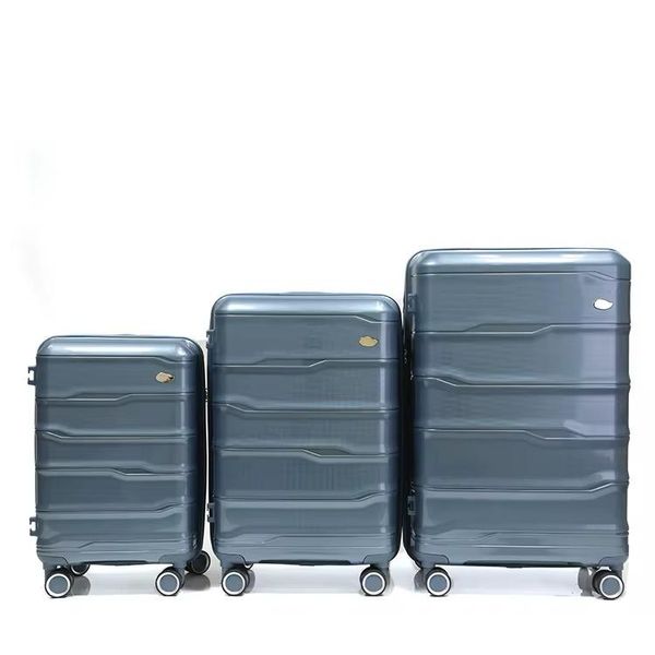 Unbreakable Easy Travel 3 Piece 4Spinner Wheels Suitcases Luggage Travel Bag