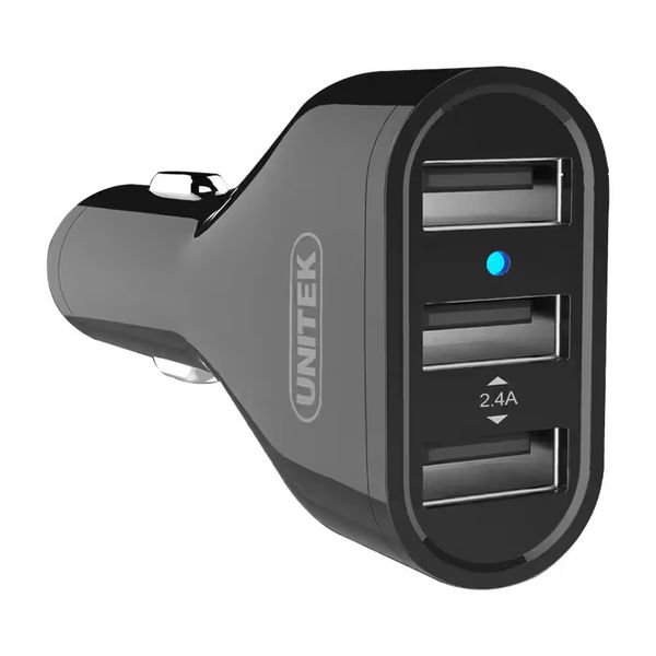 Unitek 3 Port Usb QC2.0 Car Charger