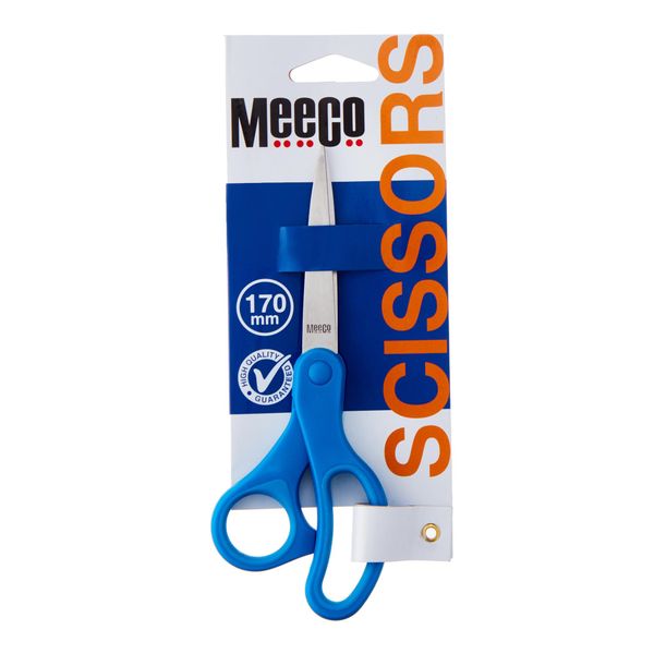Meeco Executive Neon Scissors - 170mm - Blue