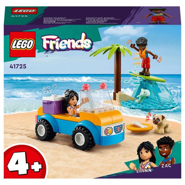 LEGO® - Friends Beach Buggy Fun 41725 Building Toy Cars - 61 Pieces