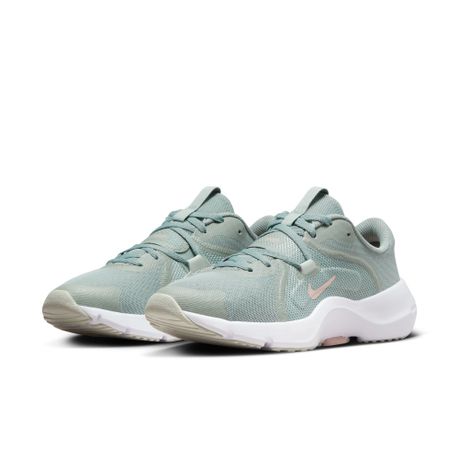 Nike women's free tr shop 7 training shoes - white/pink/silver