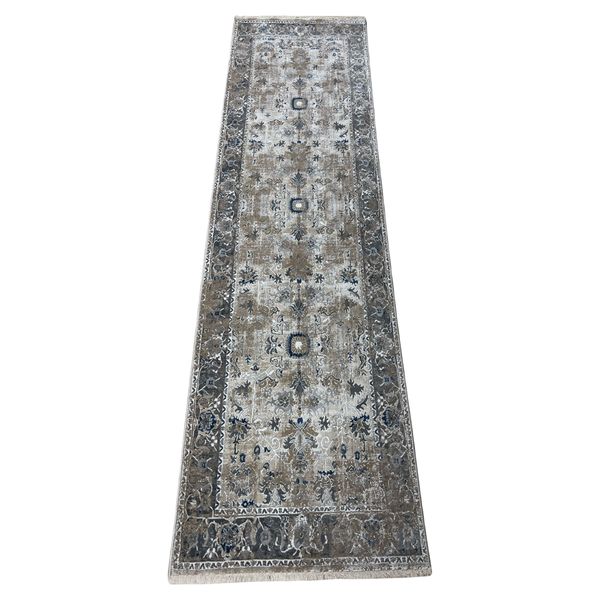 Persian Design Machine Made Runner Rug - 300 x 80 cm