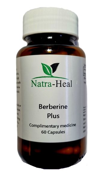 Natra-Heal Berberine Plus (Berberine HCL) - 60 Capsules