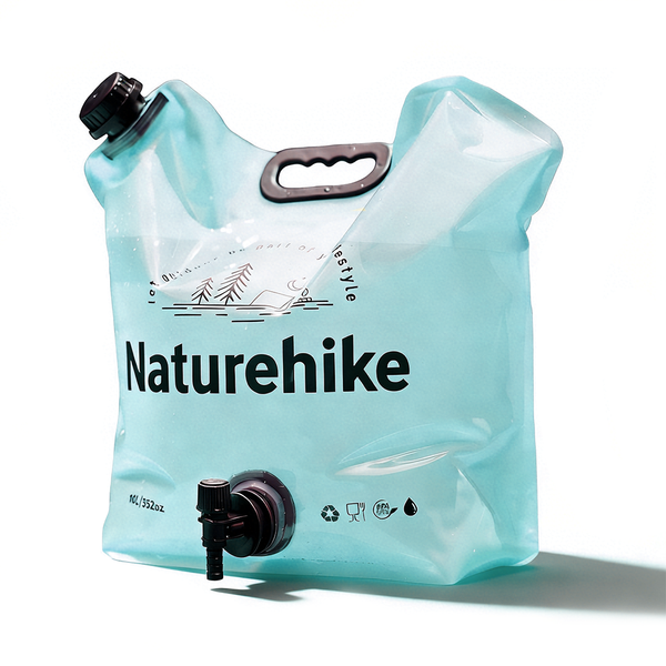 Naturehike Collapsible Water Storage Bag 10L Portable Water Jug with Faucet