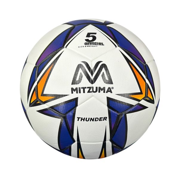 Mitzuma Thunder Thermo-Bonded Match Soccer Ball
