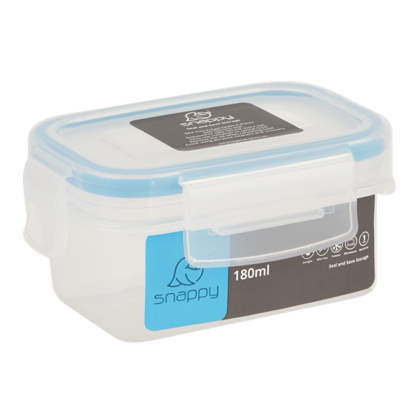 Snappy - Rectangular Food Storage Container - 180ml