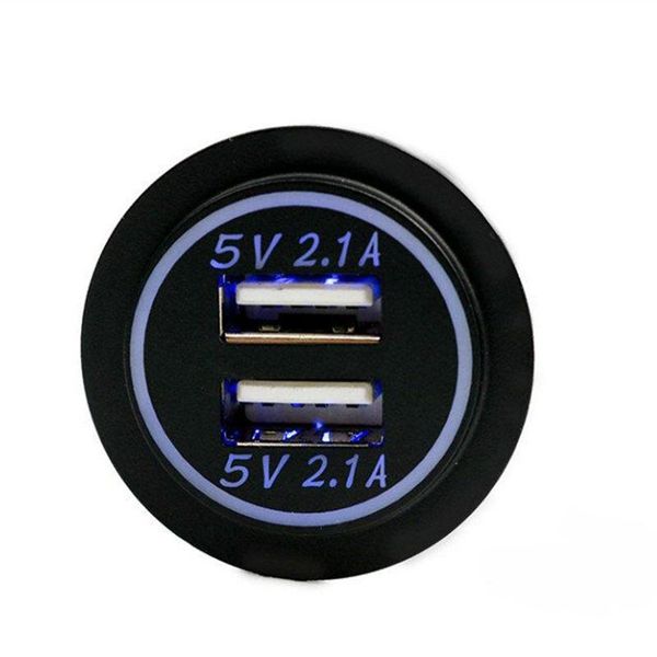 2.1A Dual USB socket charger - Backlight LED