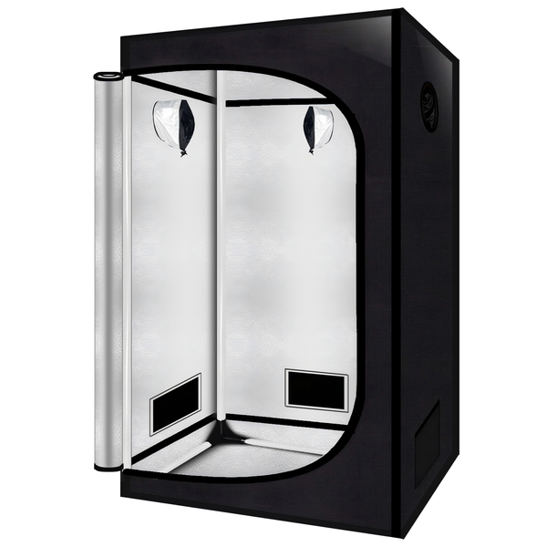Grow Tent 120x60x150cm - Reflective Lightproof, Easy Setup for Indoor Grow