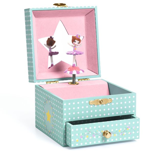 Djeco Wooden Musical Box - Delicate Ballerina