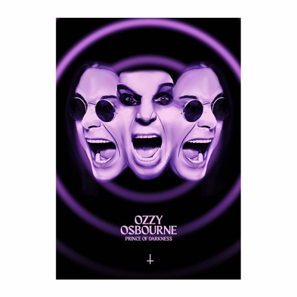 Ozzy Osbourne Prince Of Darkness Poster - A1