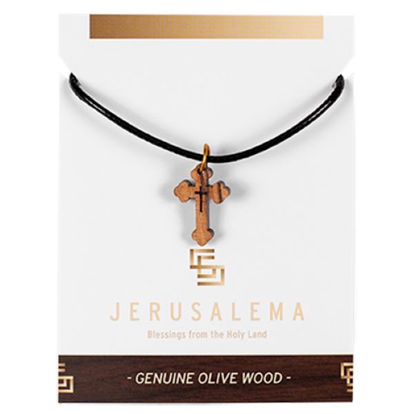 Greek Orthodox Cross Pendant Necklace