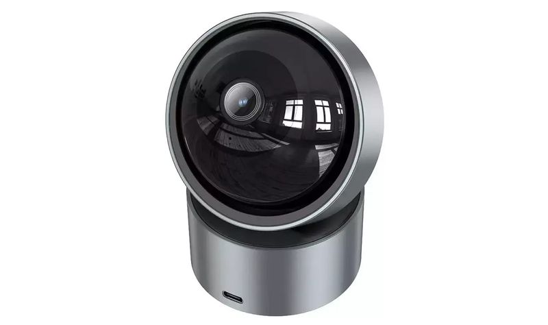 Hoco Full HD Indoor Camera D5 Silver with Night Mode and Gimbal Features