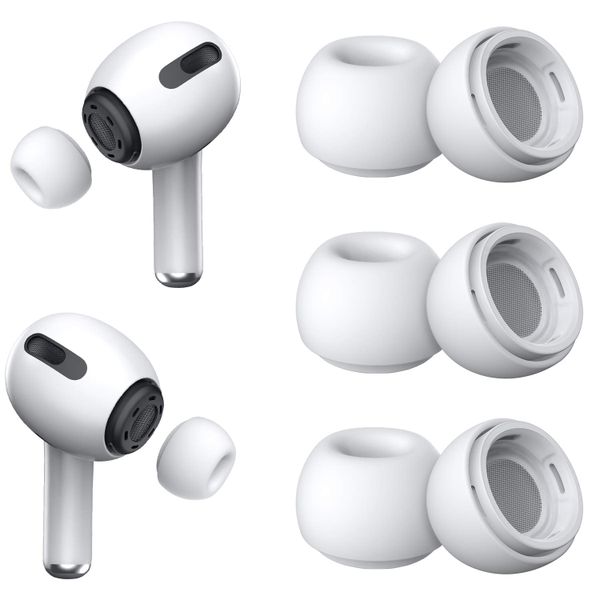 Replacement Earplugs Compatible With Airpods Pro with Noise Reduction Hole
