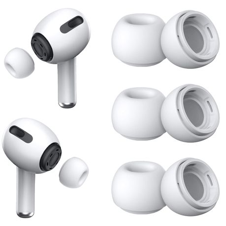 Replacement Earplugs for Airpods Pro with Noise Reduction Hole Image