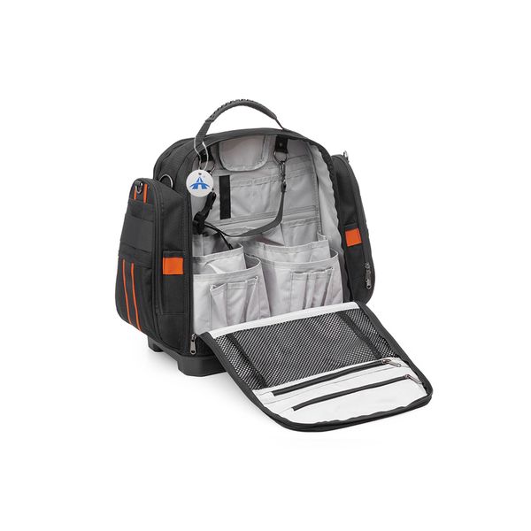 ALANES Heavy Duty Tool Storage Bag with Hard Bottom Tool Organizer Bag