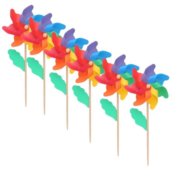 Windmill Wood Garden 24cm Set of 6