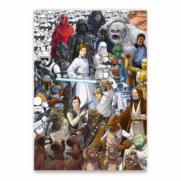 Star Wars Characters Poster - A1