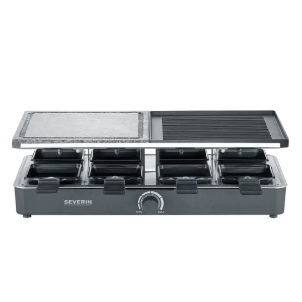 Severin - Raclette with Grill Stone &amp; Grill Plate 1300W