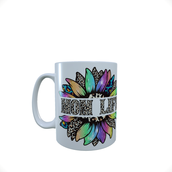Mom Life Flower - Coffee Mug