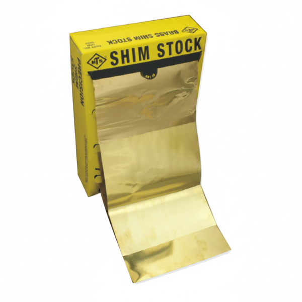 MTS Brass Shim Stock 4mm x 1m for Precision Spacing and Leveling