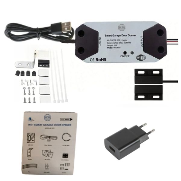 ES EchoSmart GD-W5 Wifi Smart Garage Door / Gate Opener - eWelink App