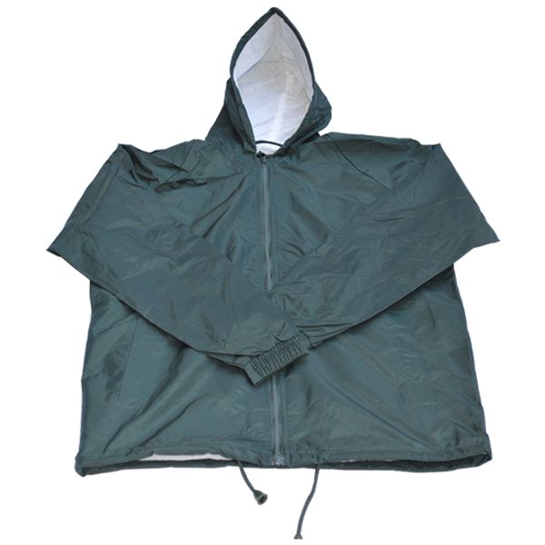 School Rain Jacket Hooded Polar Fleece Drymac Navy