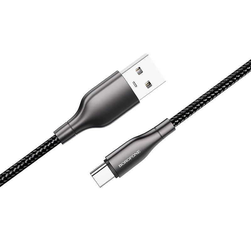 Borofone Type-C Charging Data Cable - BX54 Black | Shop Today. Get it ...
