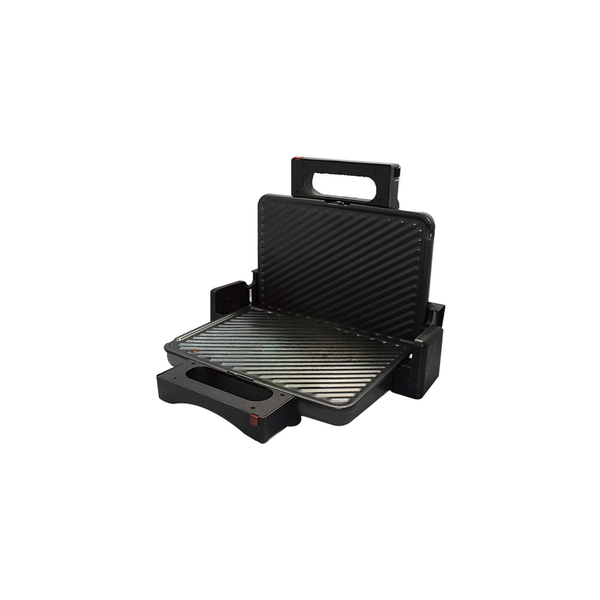 2000W Portable Electric Grill With 2 Removable Non-Stick Plates