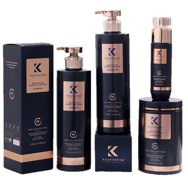Keratine Queen Organic Oil Control Fluffy - Moisturizing Hair care set